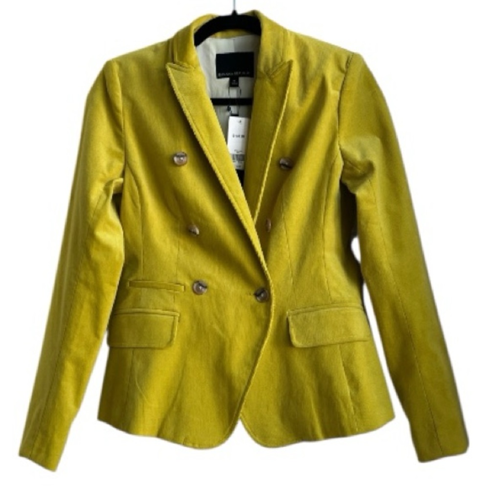 Banana Republic Double Breasted Corduroy Jacket size 0